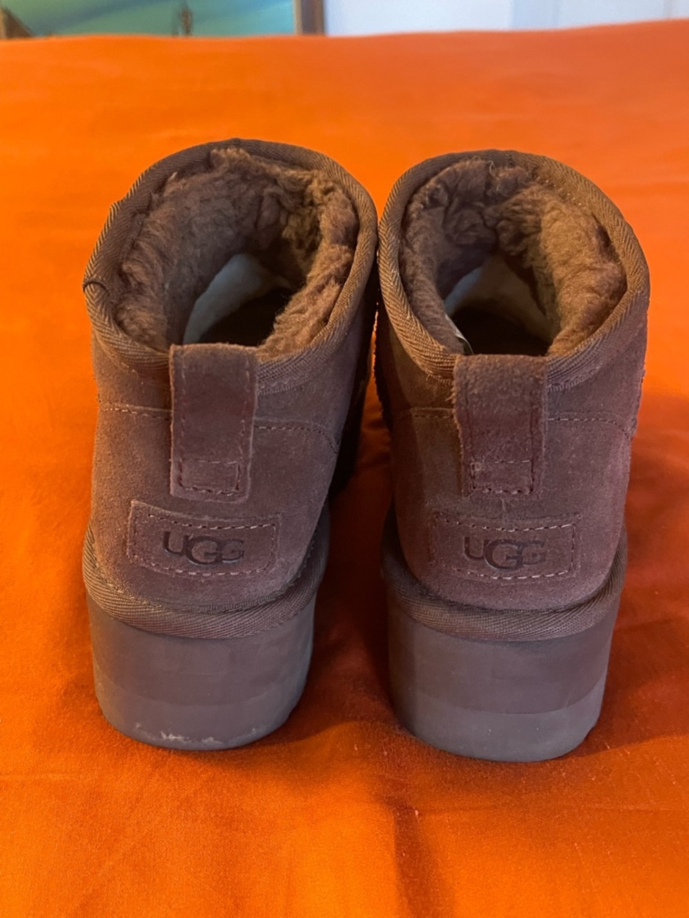 Womens UGG® Classic Ultra Mini Platform Boot ~ Chocolate